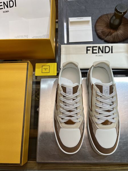 Men F*endi Top sneaker Low RR20231025-6
