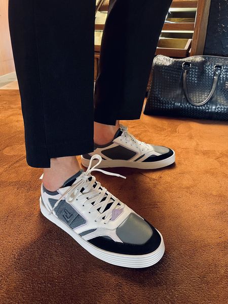 Men F*endi Top sneaker Low RR20231025-7