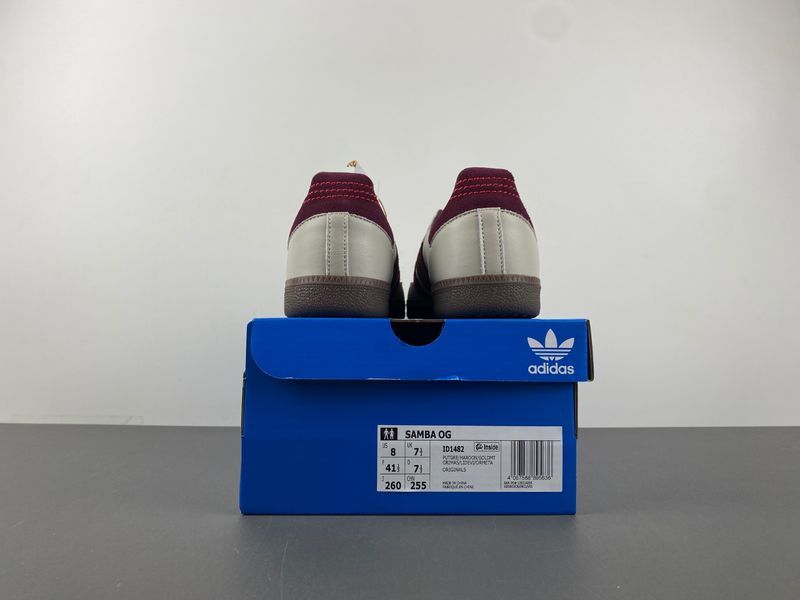 Samba OG Putty Grey Maroon ID1482