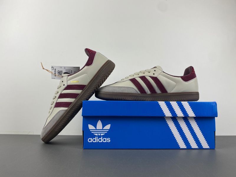 Samba OG Putty Grey Maroon ID1482