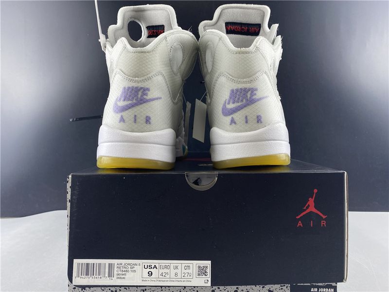 Air Jordan 5 Off White CT8480-105