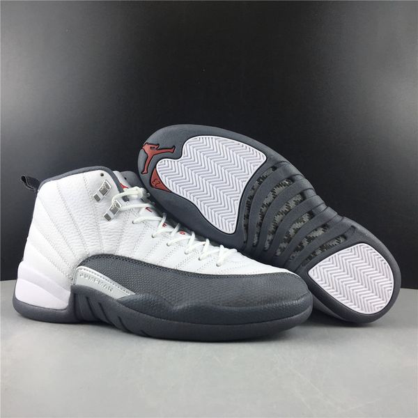 Air Jordan 12 Retro White Dark Grey 153265-160