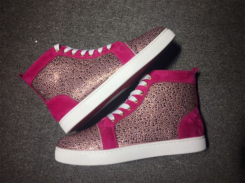 C*ristian L*uboutin Louis Rhinestone Sneaker