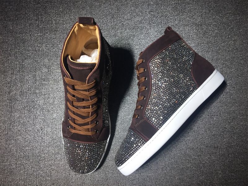 C*ristian L*uboutin Louis Rhinestone Sneaker