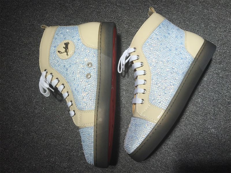 C*ristian L*uboutin Louis Rhinestone Sneaker