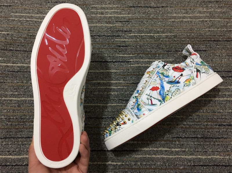 Men C*hristian L*ouboutin Low Top Sneaker