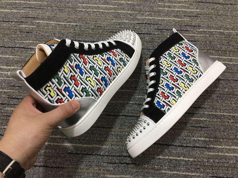 Men C*hristian L*ouboutin Top Sneaker