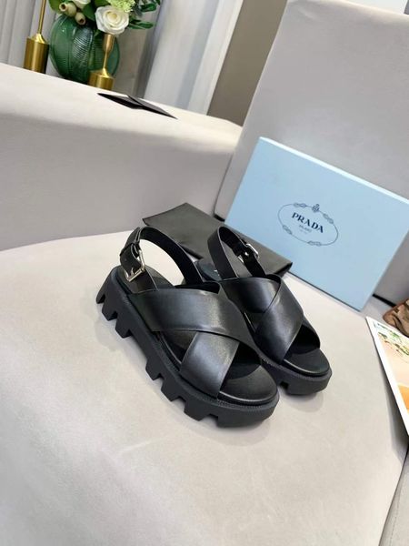 Women P*rada Top Sandals
