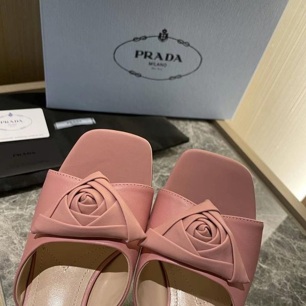 Women P*rada Top Sandals