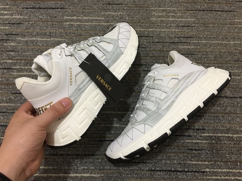 Men Women V*ersace Top Sneaker