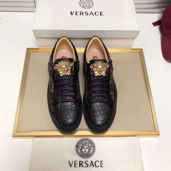 Men V*ersace Top Sneaker