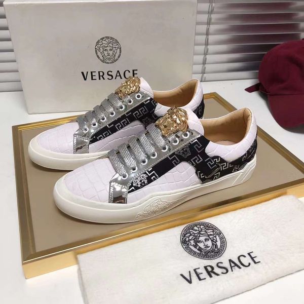 Men V*ersace Top Sneaker