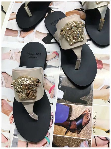 Women V*ersace Top Sandals