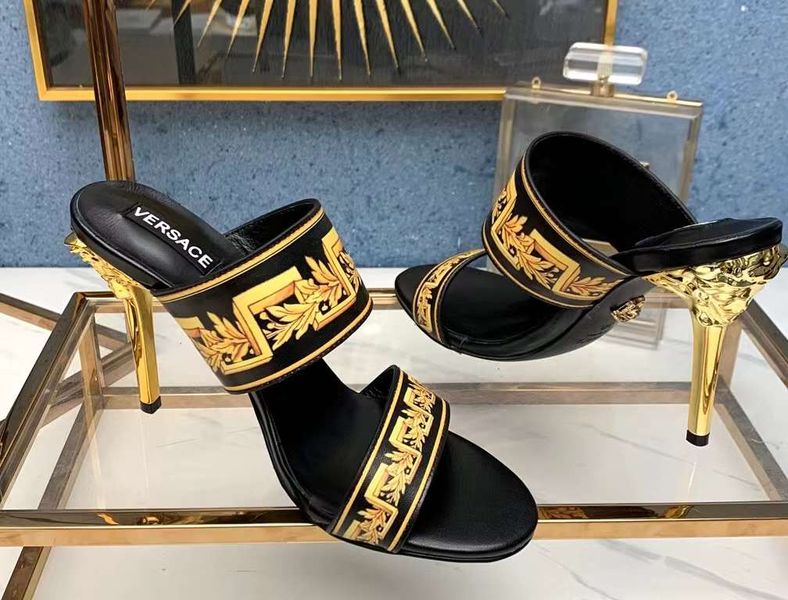 Women V*ersace Top Sandals