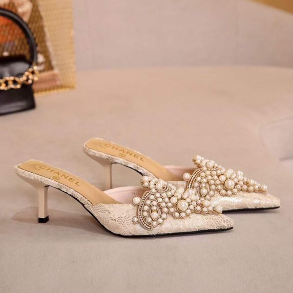 Women C*hanel Top Sandals