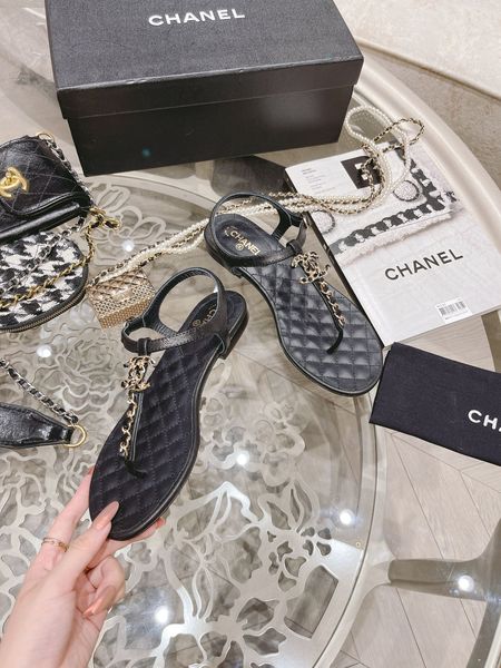 Women C*hanel Top Sandals