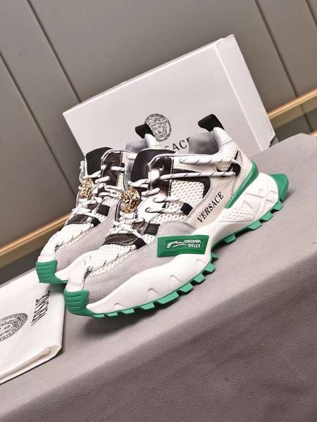Men V*ersace Top Sneaker