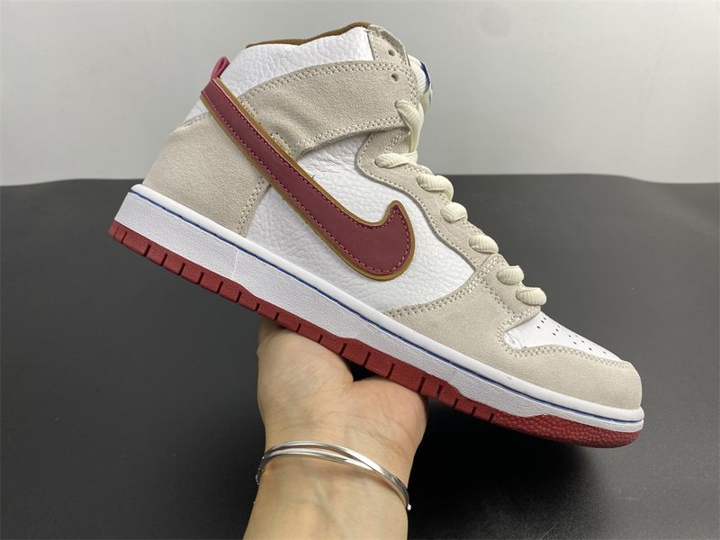 Nike SB Dunk high Team Crimson CV9499-100