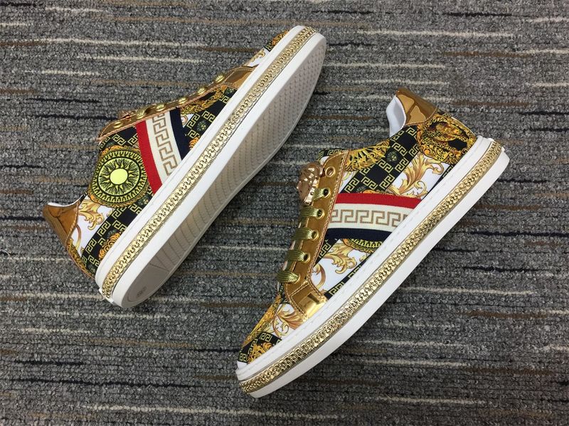 Men V*ersace Top Sneakers
