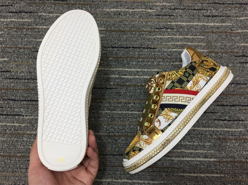 Men V*ersace Top Sneakers