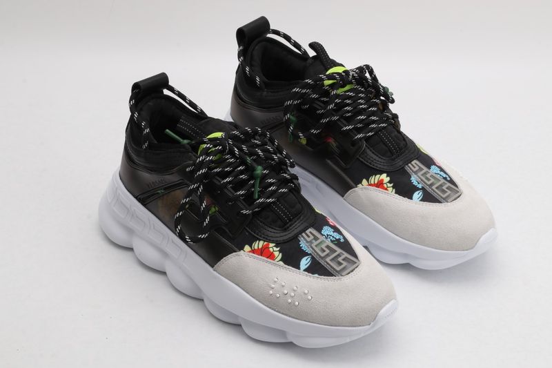 Men V*ersace Top Sneakers