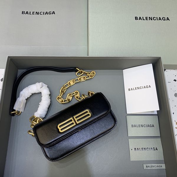 B*alenciaga Top Bag 19*5.5*10cm 4