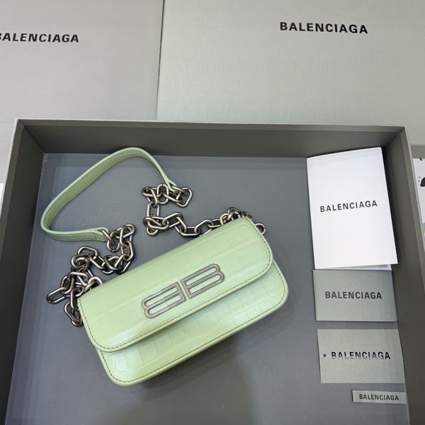 B*alenciaga Top Bag 19*5.5*10cm 5