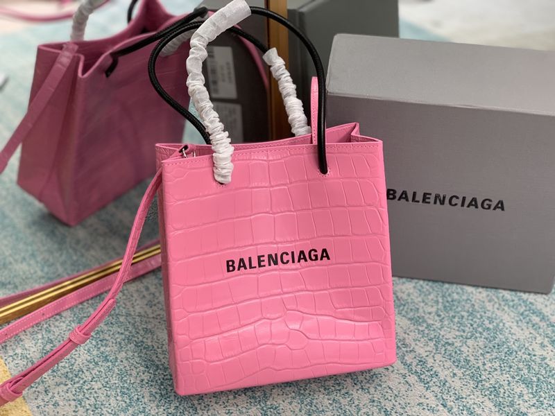 B*alenciaga Top Bag 19*20*9cm 8
