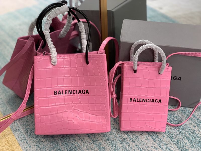 B*alenciaga Top Bag 19*20*9cm 8
