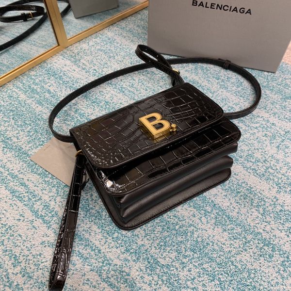 B*alenciaga Top Bag 18*9*4cm 3