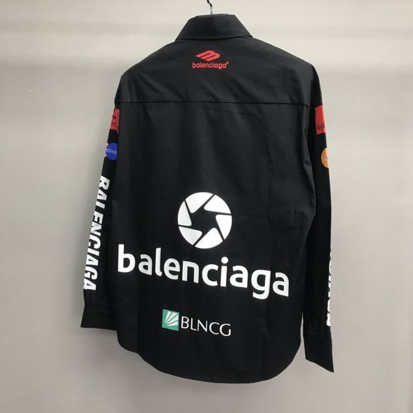 B*alenciaga  Shirt Top Quality DSX 20230921-11