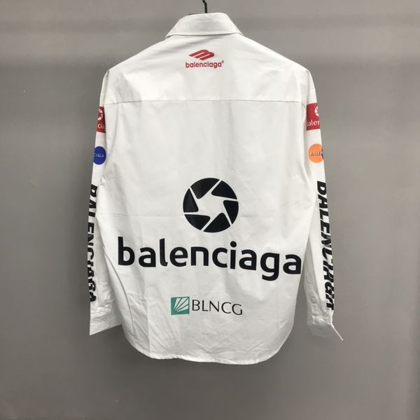 B*alenciaga  Shirt Top Quality DSX 20230921-12