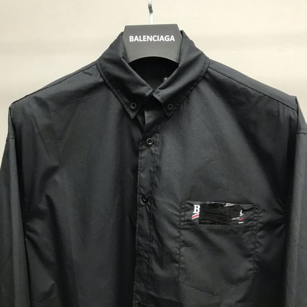 B*alenciaga  Shirt Top Quality DSX 20230921-13