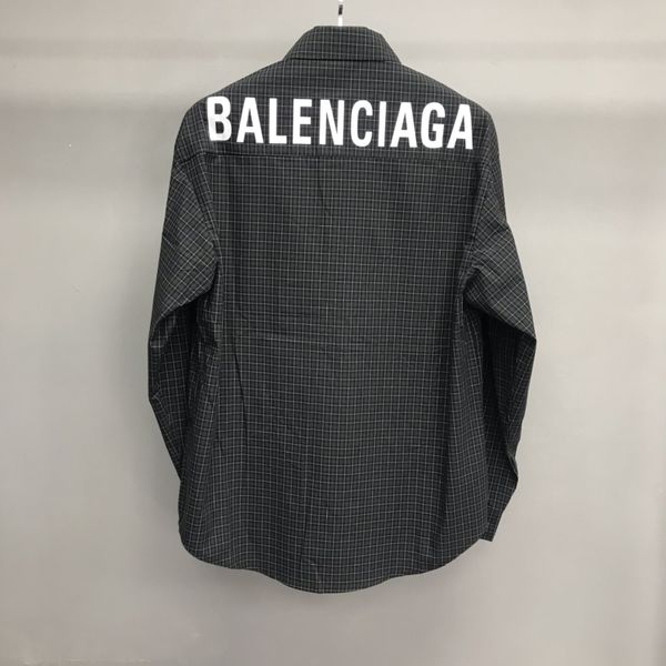 B*alenciaga  Shirt Top Quality DSX 20230921-14