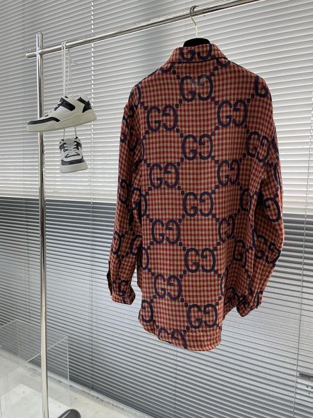 G*ucci Wool Shirt  Top Quality AZ 20231024-100