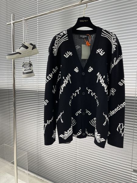 B*alenciaga Cardigan Top Quality AZ 20231027-36