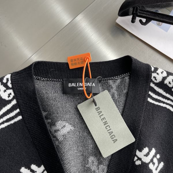 B*alenciaga Cardigan Top Quality AZ 20231027-36