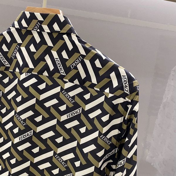 V*ERSACE Shirt Top Quality D17 20231108-14