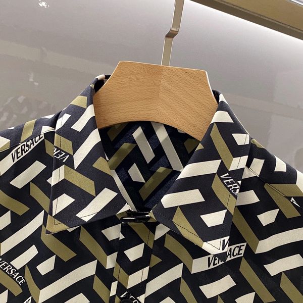V*ERSACE Shirt Top Quality D17 20231108-14