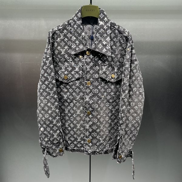 L*ouis V*uitton  Jeans Jacket  Top Quality D17 20231108-65