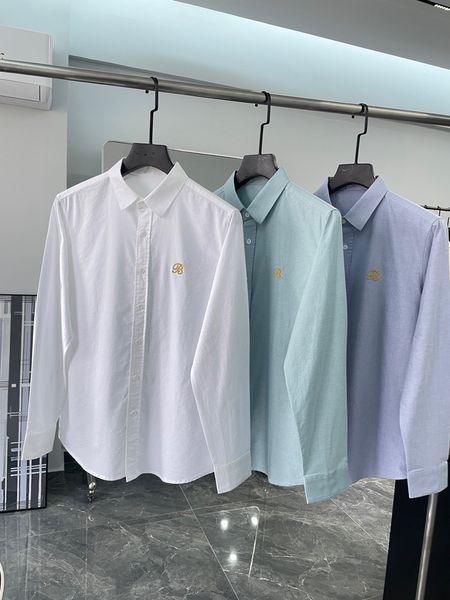 B*URBERRY  shirt Top Quality D17 20240326-1