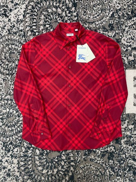 B*URBERRY  shirt Top Quality D17 20240328-24