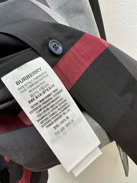 B*URBERRY  shirt Top Quality D17 20240328-34