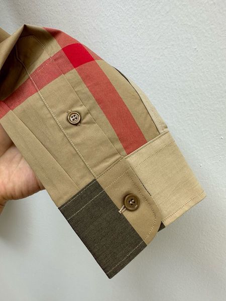 B*URBERRY  shirt Top Quality D17 20240328-35