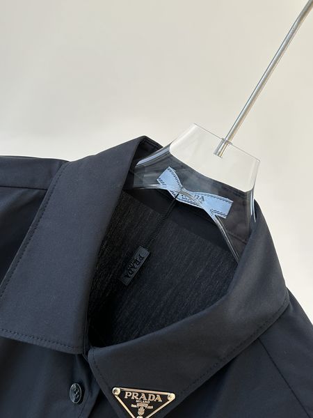 P*rada shirt Top Quality D17 20240403-11