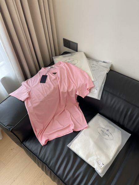 P*rada T-shirt Top Quality D17 20240404-2