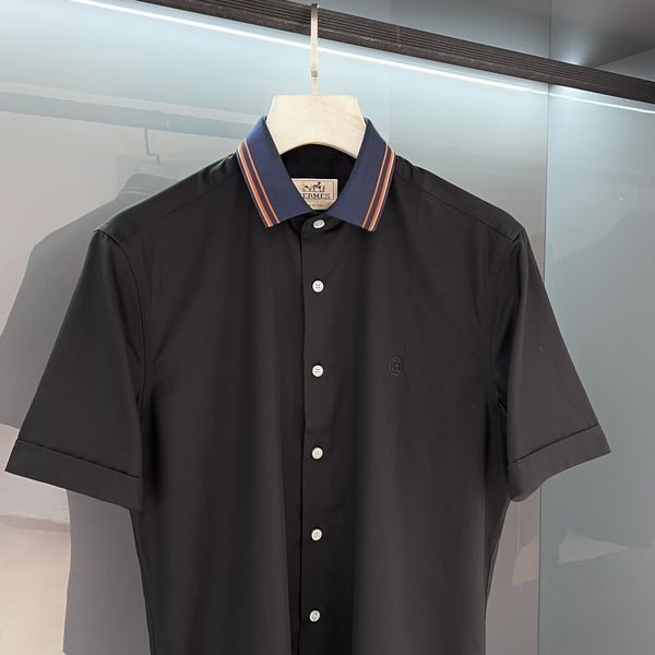 H*ermes shirt Top Quality D17 20240413-4