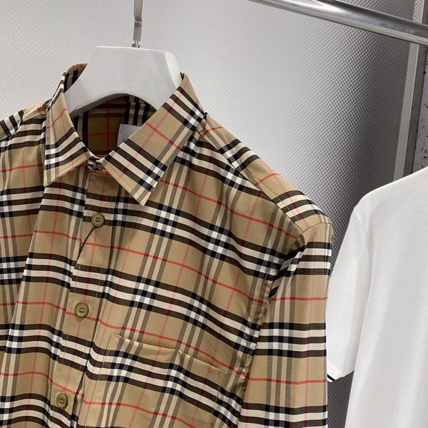 B*URBERRY  shirt Top Quality D17 20240419-37