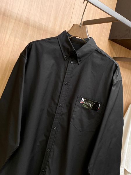 B*alenciaga shirt Top Quality D17 20240420-28