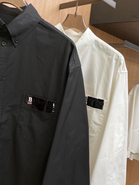 B*alenciaga shirt Top Quality D17 20240420-28